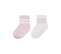 Sterntaler Chaussettes unisexes pour bébé DP Coolmax côtelées, Rose poudré, 30