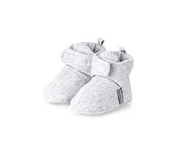Sterntaler Chausson bébé unisexe avec fermeture velcro - Gris (Argent) - 15/16 - 4-6 mois
