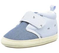 Sterntaler Chaussons Basket BB, Mocassins (Loafer) bébé garçon, Bleu (Himmel 2301924), 18 EU (2)