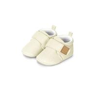 Sterntaler Chaussons d'éveil uni - Chaussures pour bébé en toile avec fermeture - Chaussons pour bébé et enfant - Semelle étoile cousue antidérapante - Baskets unisexes avec doublure en jersey - Vert