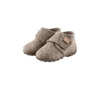 Sterntaler Chaussons pour bébé fille - Couleur unie - Marron - 23 EU, marron, 23 EU