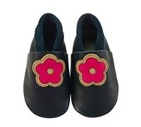Sterntaler Chaussons Premier Pas bébé Cuir, Chaussons bébé Fille, Bleu (Marine 5201902), 22 EU (5.5)