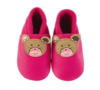 Sterntaler Chaussons Premier Pas bébé Cuir, Chaussons bébé Fille, Rose (Magenta 5201901), 22 EU (5.5)