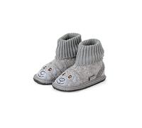 Sterntaler Chaussons, Sabots bébé garçon, Gris (Rauchgrau 566), 18 EU (2 )