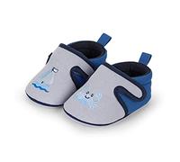 Sterntaler Chaussons unisexe pour bébé, Gris fumé, 17/18 EU
