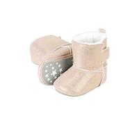 Sterntaler Chaussure bébé à paillettes pour fille, Rose, 16 EU