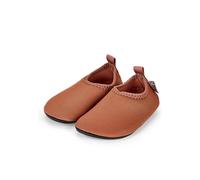 Sterntaler Chaussures Aquatiques Unisexes en néoprène avec Fermeture en Caoutchouc et Semelle antidérapante - Chaussures de Bain pour bébé pour Un Maintien dans l'eau, Marron pâle, 22 EU