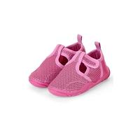 Sterntaler Chaussures de Bain Unies pour bébé - Séchage Rapide - Chaussures de Natation en Maille aérée avec Fermeture - Chaussons de Plage Confortables, Pourpre, 19/20 EU