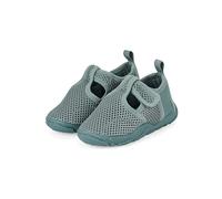 Sterntaler Chaussures de Bain Unies pour bébé - Séchage Rapide - Unisexe - en Maille aérée avec Fermeture - Chaussons de Plage Confortables, Vert Mat, 21/22 EU