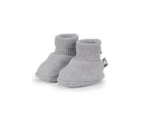 Sterntaler Chaussures en tricot unisexe pour bébé GOTS, Gris clair chiné, 13-14 EU