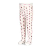 Sterntaler Collants coeurs bébé fille, ecru, 3 mois