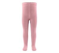Sterntaler Collants côtelés unisexes pour bébé, Rose mat., 128