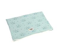 Sterntaler Couverture Douillette pour bébé - Unisexe - en Mousseline - Petit Ours - Turquoise Clair, Baby