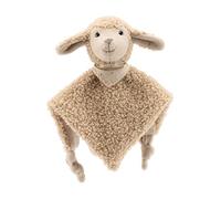 Sterntaler Doudou en flocons de mouton S - Doudou en peluche douce - Doudou pour bébé et enfant à saisir et découvrir - Doudou avec hochet pour la maison et les déplacements - Couleur sable