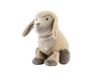 Sterntaler Doudou Flocon de Mouton L - Doudou pour bébé et Enfant en Boucle Souple - Jouet rempli de ouate de Polyester - fidèle Compagnon pour découvrir, câliner et Jouer, Couleur Sable