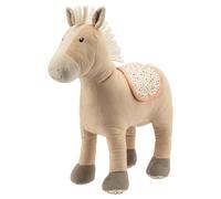 Sterntaler Doudou L Cheval Sunny - Doudou pour bébé et Enfant en Tissu Doux - Jouet rempli de ouate de Polyester - fidèle Compagnon pour découvrir, câliner et Jouer, Beige Clair