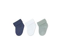 Sterntaler Erstlingssöckchen 3er Bambus Chaussettes, Blau, 0-4 Monate Enfants Unisexes