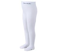 Sterntaler Fille:7-8ans Sterntaler Collants pour Enfants, Âge: 7-8 Ans, Taille: 128, Blanc Bas Autofixants, Blanc (Weiss 500), 128 (Taille fabricant: 8 ans) EU