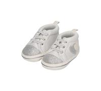 Sterntaler Fille Chaussure bébé cœur, Gris Clair, 18 EU