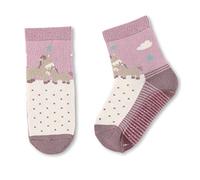 Sterntaler FLI Air Chaussette pour Chausson, Helllila, 28 Bébé Fille