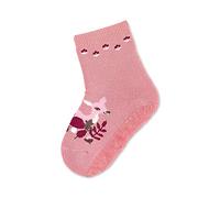 Sterntaler FLI Soft Rehkitz Chaussette pour Chausson, Rose, 17-18 Bébé garçon