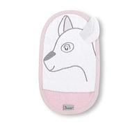 Sterntaler Gant de Toilette Marionnette Waldis Rosie, Taille: 21 x 15 cm, Rose