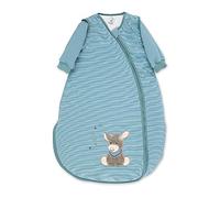Sterntaler Gigoteuse en Jersey, Âne Emmi, Manches Amovibles, Régulation de la Chaleur, Fermeture Éclair, Taille : 110 cm, Bleu Clair