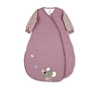 Sterntaler Gigoteuse en Jersey, Souris Mabel, Bras Amovibles, Régulation de la Chaleur, Fermeture Éclair, Taille : 110 cm, Rose