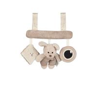 Sterntaler Jouet à Suspendre Ferme - Jouet Bébé à Suspendre au Lit Bébé avec Hochet et Miroir Jouet Poussette avec Velcro Bébé Mobile Sable