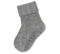 Sterntaler - Kid's Fliesen Flitzer Wolle - Chaussons de chalet - EU 31/32 - silber melange