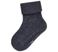 Sterntaler - Kid's Fliesen Flitzer Wolle - Chaussons de chalet - EU 33/34 - blau melange