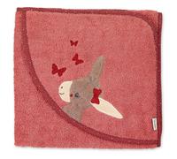 Sterntaler - Kid's Kapuzenbadetuch - Serviette de plage - 100 x 100 cm - mattrot / emmily ii