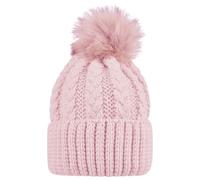 Sterntaler - Kid's Knitted Beanie Cable Knit - Bonnet - 51 cm - lichtrosa