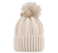 Sterntaler - Kid's Knitted Beanie Cable Knit - Bonnet - 53 cm - graubeige