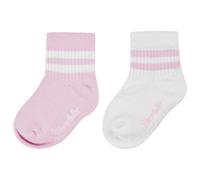 Sterntaler - Kid's Kurz-Socken DP Coolmax Rippe - Chaussettes multifonctions - EU 27-30 - puderrosa