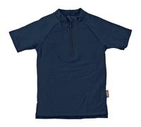 Sterntaler - Kid's Kurzarm-Schwimmshirt Half Zip - Lycra - 74/80 - marine