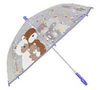Sterntaler - Kid's Regenschirm - Parapluie - One Size - transparent / familie bär