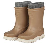 Sterntaler Garçon Unisex Kinder Gummistiefel Einfarbig, Gefüttert Botte de Pluie, Argile, 25 EU