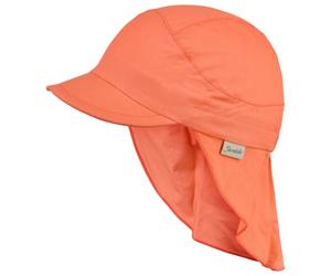 Sterntaler - Kid's Schirmmütze mit Nackenschutz Uni - Casquette - 47 cm - leuchtorange