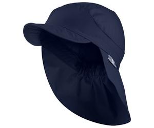 Sterntaler - Kid's Schirmmütze mit Nackenschutz Uni - Casquette - 57 cm - marine