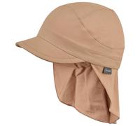 Sterntaler - Kid's Schirmmütze mit Nackenschutz Uni - Casquette - 57 cm - taupe