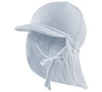 Sterntaler - Kid's Schirmmütze Nacken Musselin Bindeband - Casquette - 53 cm - hellblau