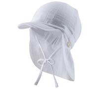 Sterntaler - Kid's Schirmmütze Nacken Uni Cotton - Casquette - 43 cm - weiß