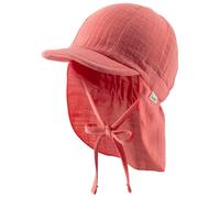 Sterntaler - Kid's Schirmmütze Nacken Uni Cotton - Casquette - 45 cm - koralle