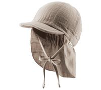Sterntaler - Kid's Schirmmütze Nacken Uni Cotton - Casquette - 45 cm - taupe