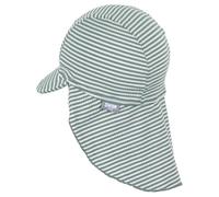 Sterntaler - Kid's Schirmmütze Nackenschutz Hai - Casquette - 47 cm - matte green