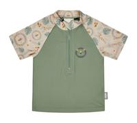 Sterntaler - Kid's Short-Sleeve Swim Shirt Lion - Lycra - 92 - mattgrün