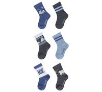 Sterntaler - Kid's Socks 6-Pack - Chaussettes multifonctions - EU 17-18 - jeansblau melange / winter