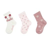 Sterntaler - Kid's Socks Mouse 3-Pack - Chaussettes multifonctions - EU 17-18 - ecru