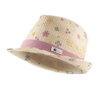 Sterntaler Garçon Kinder Strohhut Bedruckt Mit Blumen Chapeau, Sable, 47 EU